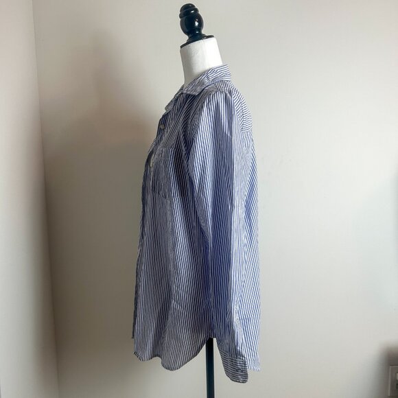 Old Navy Striped Tunic Shirt – Size Medium - Picture 2 of 3